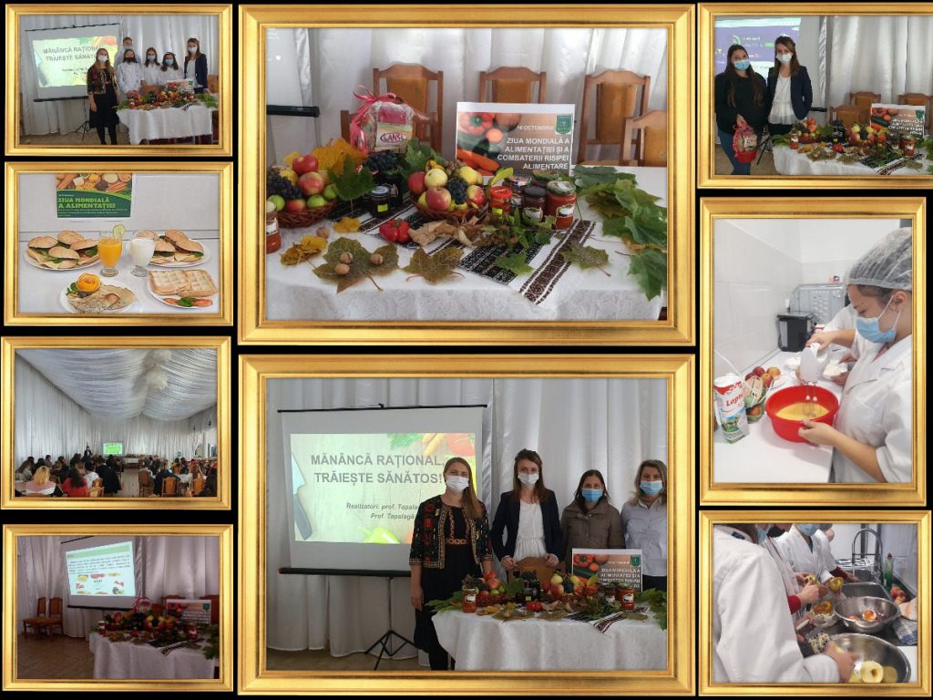 Am marcat Ziua Mondială a Alimentației în cadrul proiectului educațional "Alimentația sănătoasă"