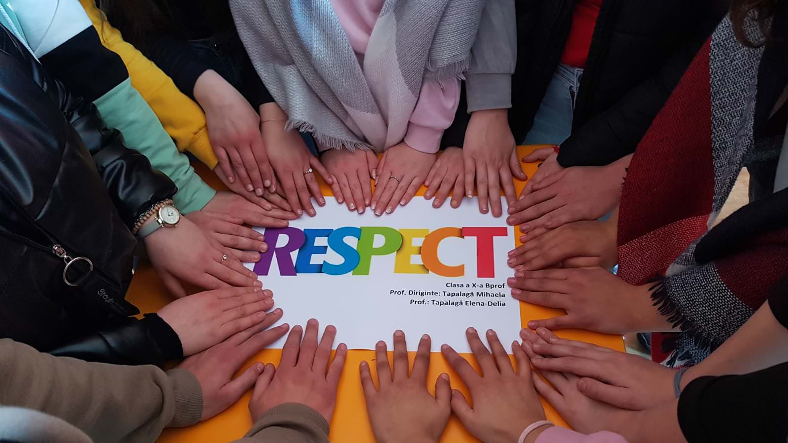 Campania Respect - Săptămâna Județeană a Nonviolenței în mediul școlar