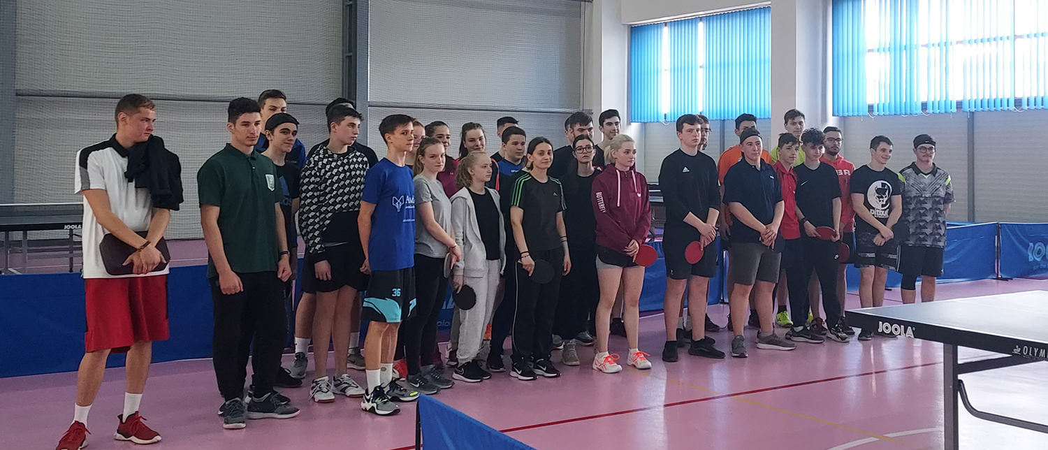 Colegiul nostru a participat la Etapa Județeană a Olimpiadei Naționale a Sportului Școlar - Tenis de masă