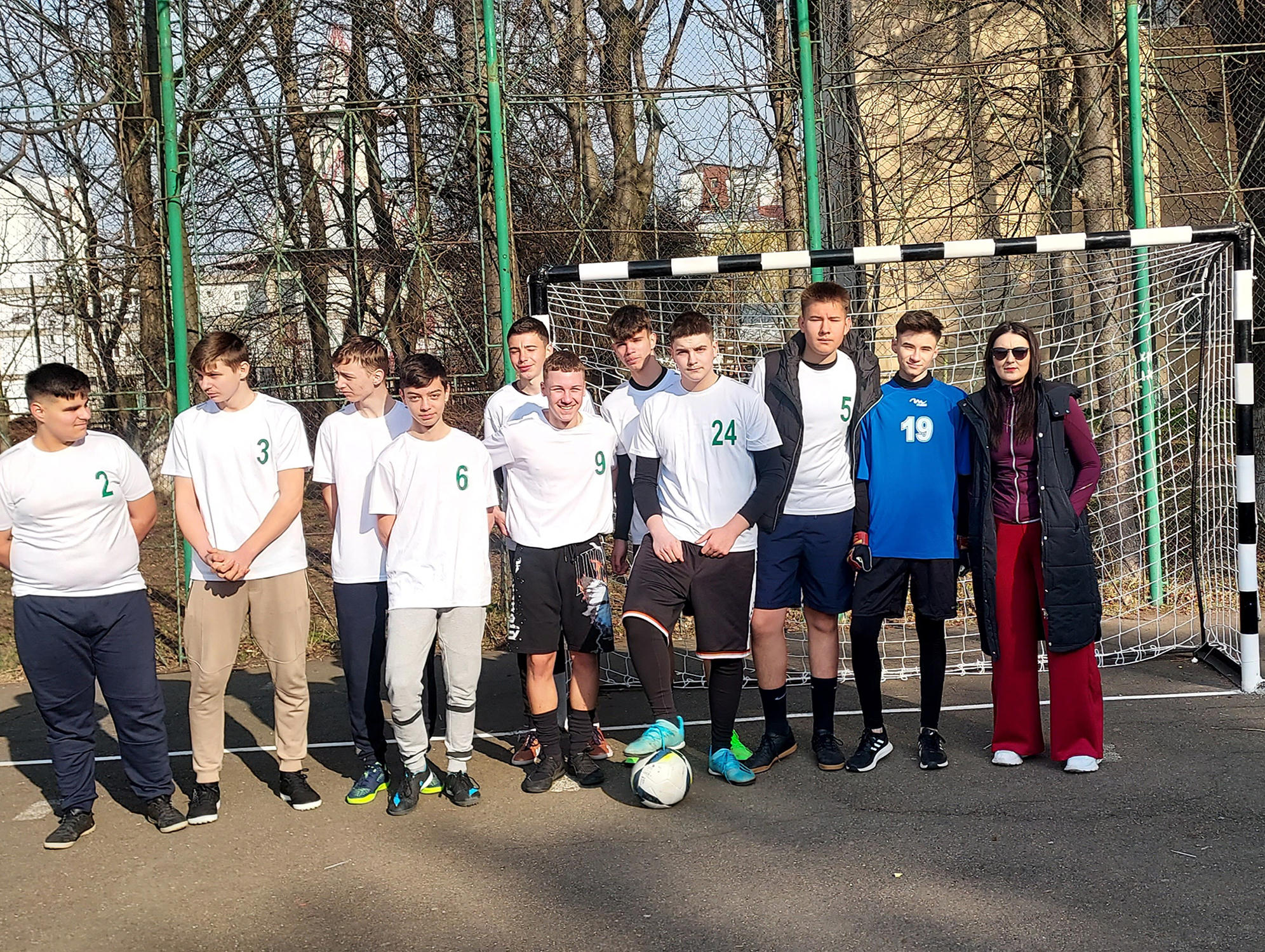 Echipele de fotbal ale colegiului nostru au participat la ONSȘ - Olimpiada Națională a Sportului Școlar