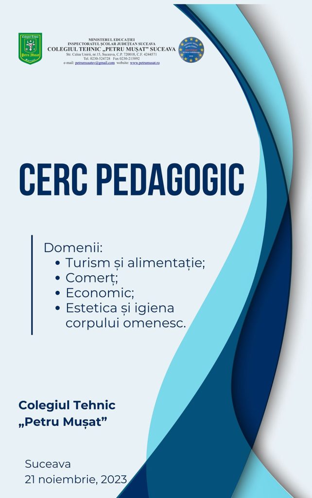 Colegiul nostru a organizat o activitate de formare profesională continuă printr-un cerc pedagogic