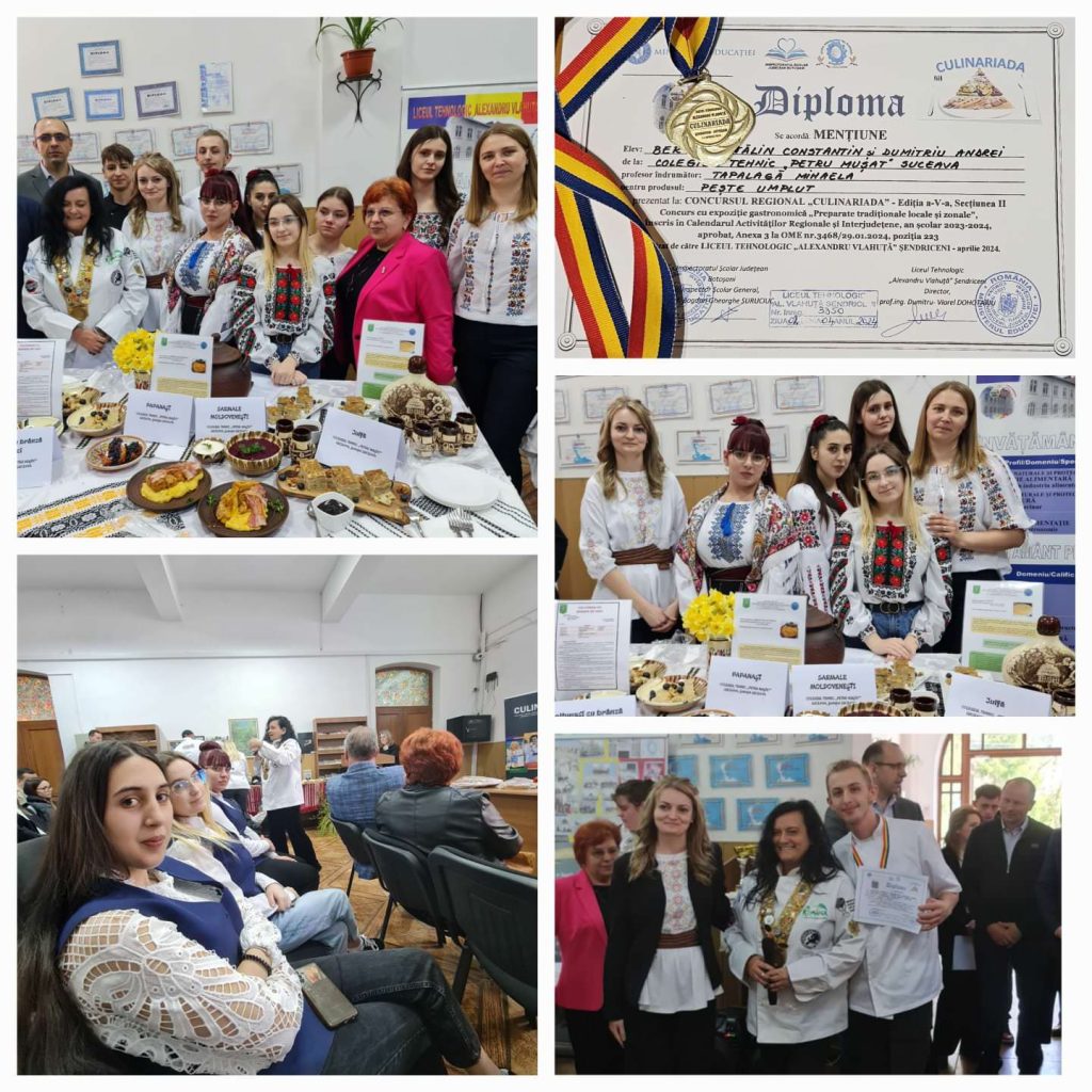 Elevii noștri au participat și anul acesta la concursul regional de nutriție sănătoasă "CULINARIADA"