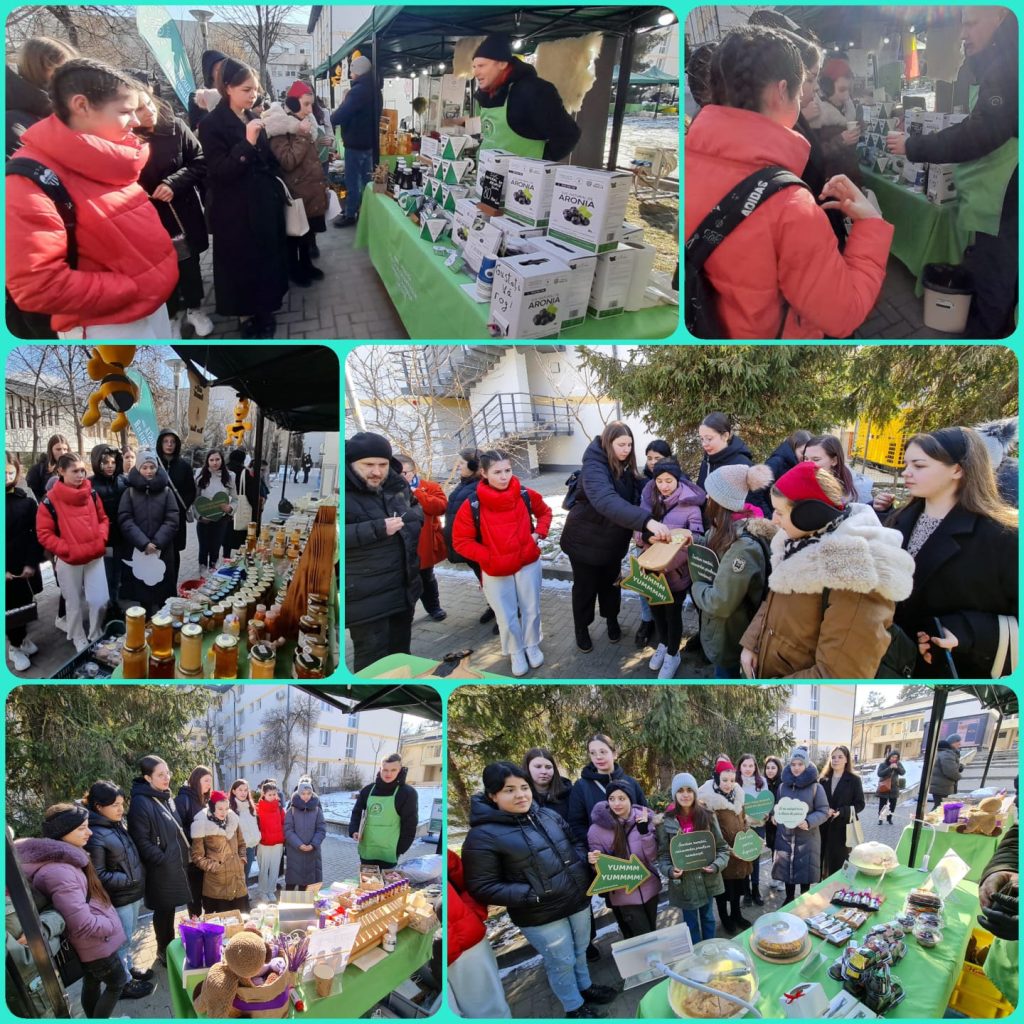 Lecție vizită la Piața Volantă "Din drag de Bucovina"