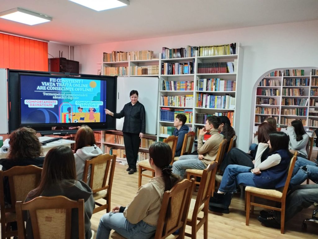 Lecții de sănătate digitală și echilibru emoțional pentru elevii colegiului nostru