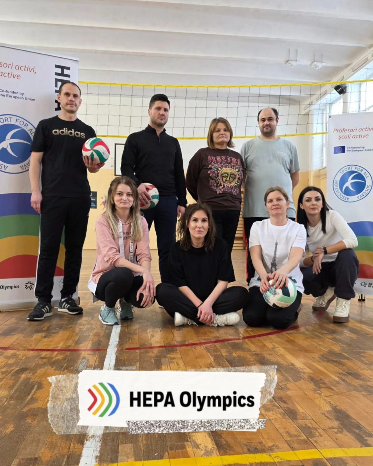 Colegiul nostru a fost inclus în rețeaua dezvoltată în cadrul proiectului HEPA-O (Health-Enhancing Physical Activity)