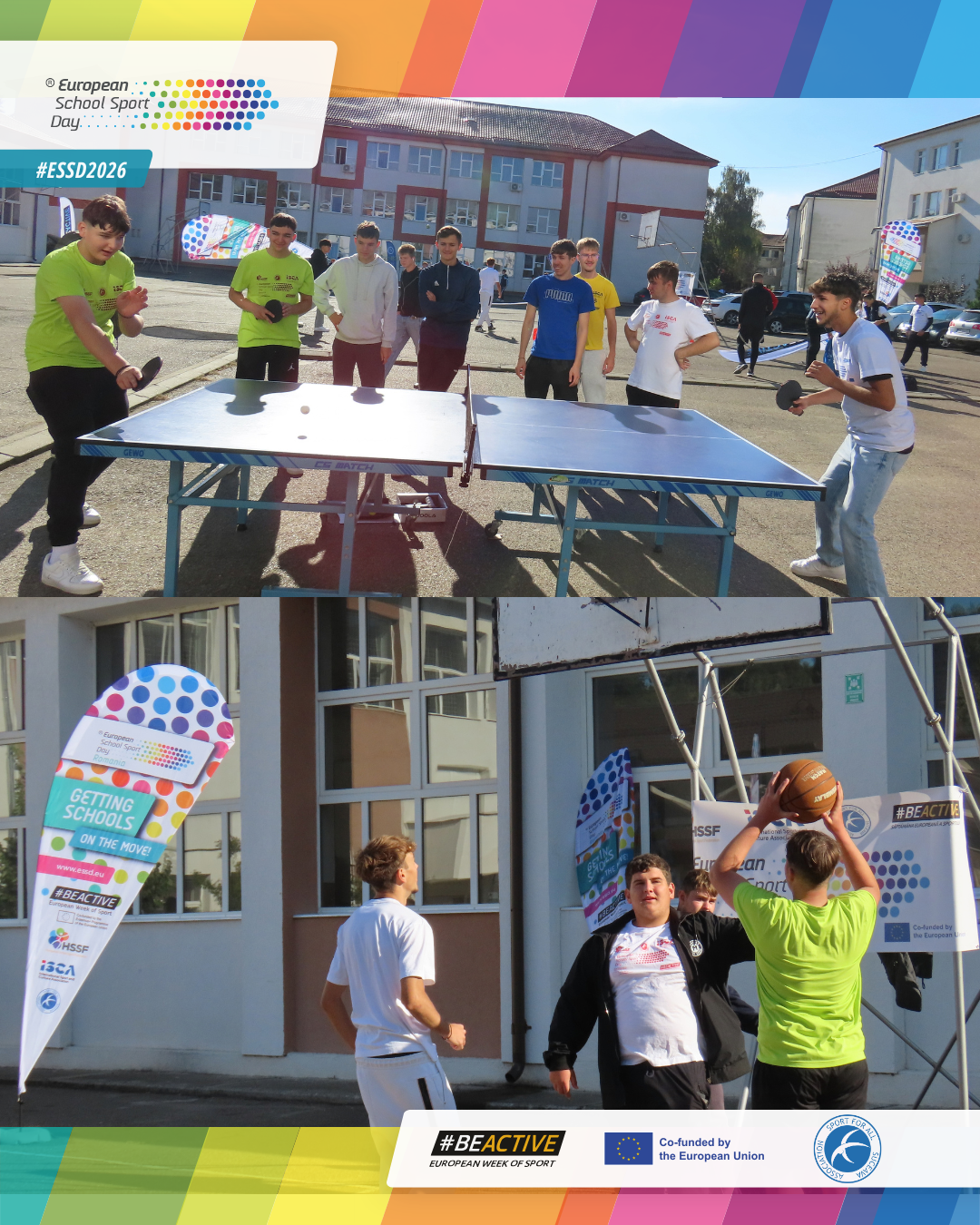 25 septembrie - Ziua Europeană a Sportului Școlar