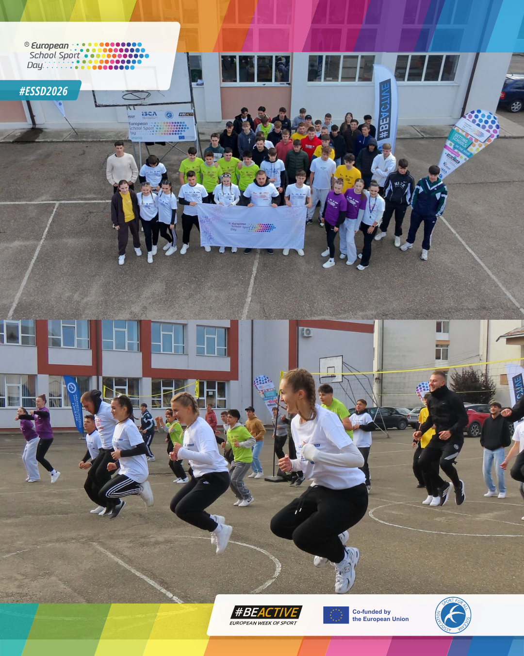 25 septembrie - Ziua Europeană a Sportului Școlar