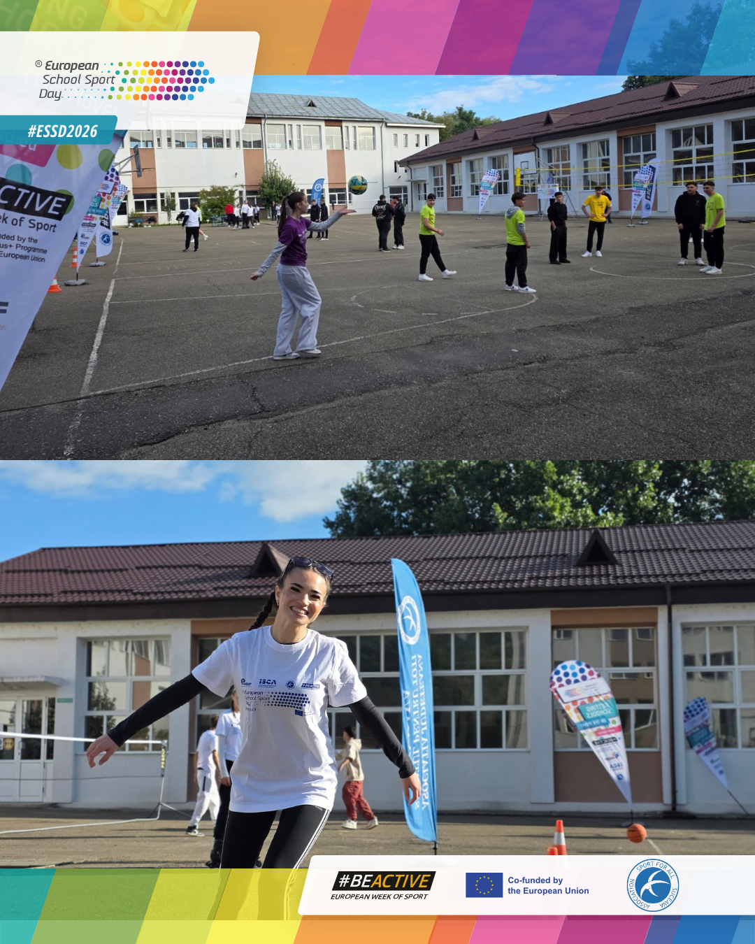 25 septembrie - Ziua Europeană a Sportului Școlar