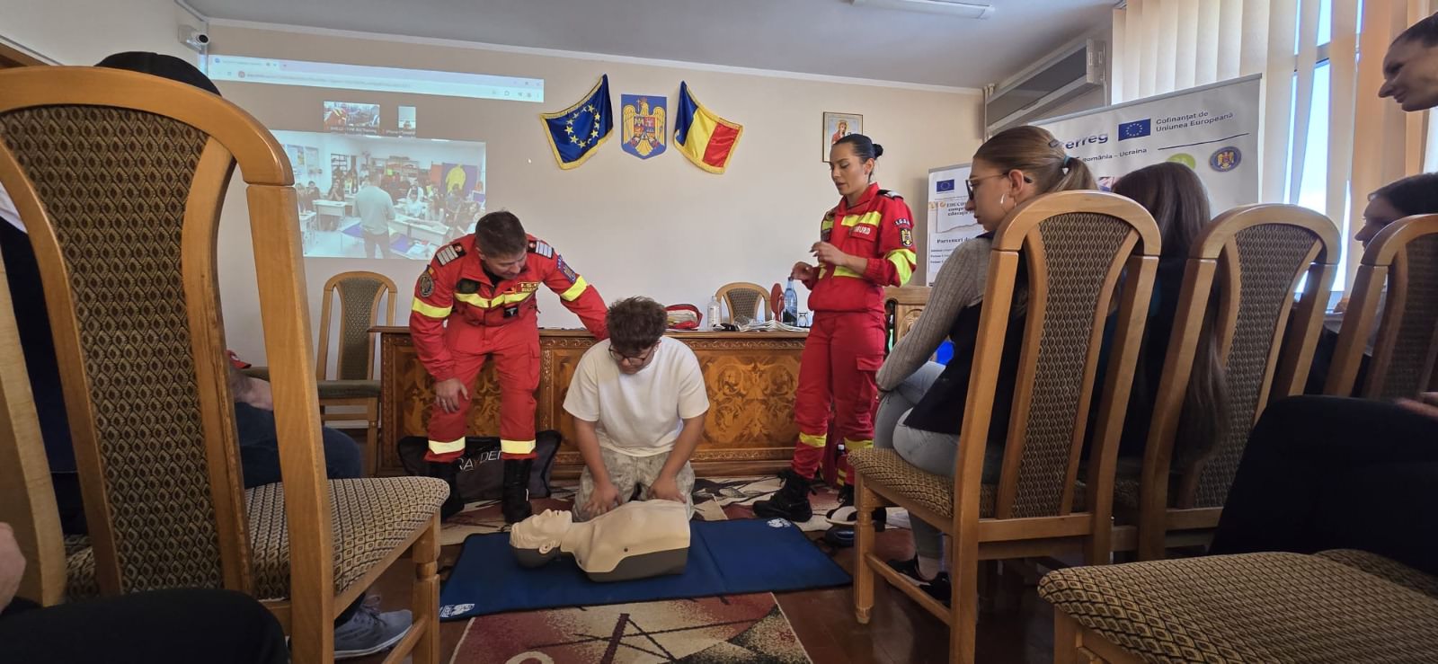 Elevii noștri au învățat și exersat tehnici de prim ajutor în cadrul proiectului SHIELDS