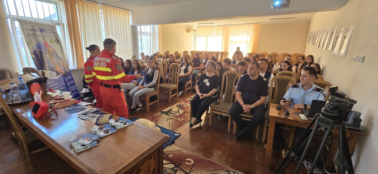 Elevii noștri au învățat și exersat tehnici de prim ajutor în cadrul proiectului SHIELDS